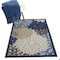Homeroots 3 x 4 ft. Blue & Multi Color Large Floral Indoor & Outdoor Area Rug 384817 - alternate 3